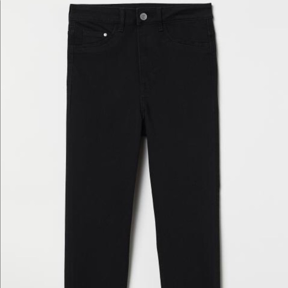 H&M Highwaisted Black Skinny Pants - Picture 3 of 3